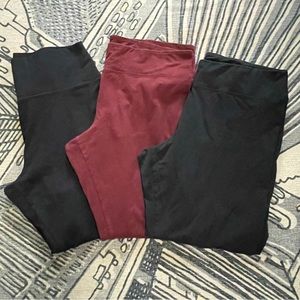 Bundle of 3 Pairs of Aerie American Eagle Leggings